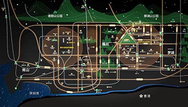 深圳岁宝国展中心动态区位地图