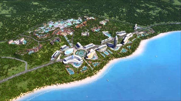 美国塞班岛旅游度假项目规划方案汇报动画