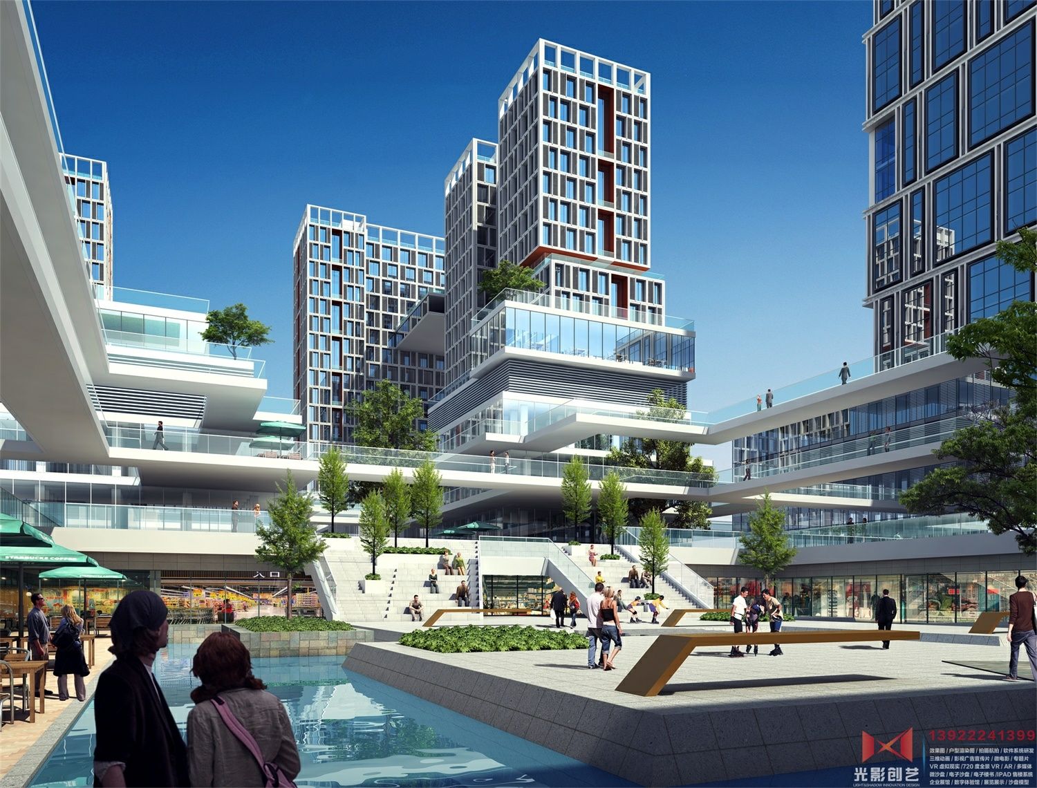 南京百家湖-地下广场