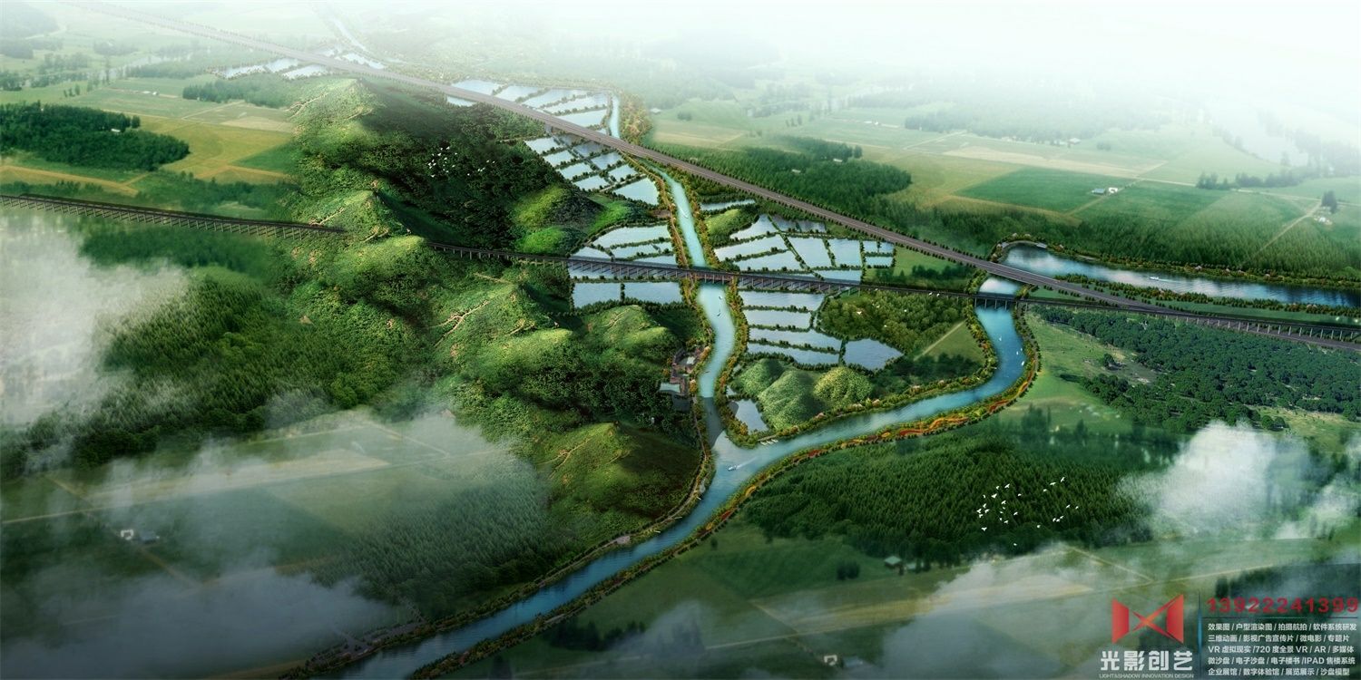 番禺河道景观规划