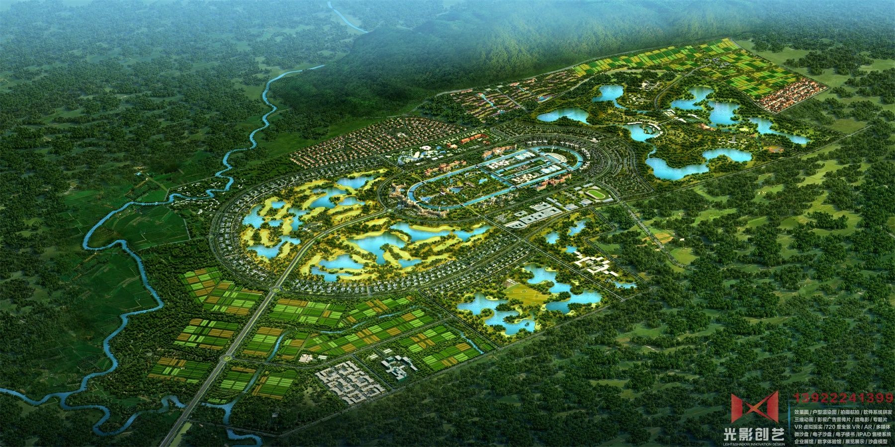 柬埔寨CAMP6旅游度假规划效果图